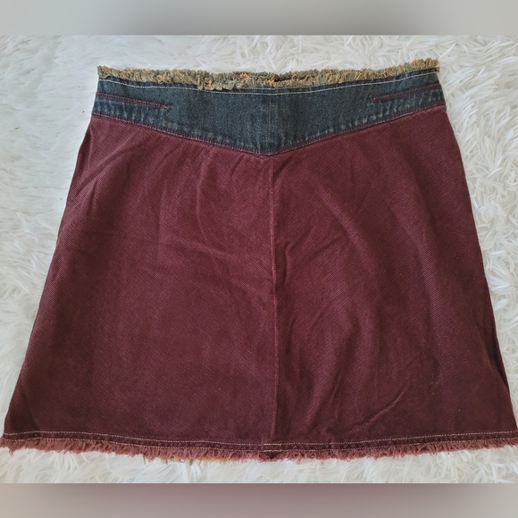 100% Cotton Patchwork Skirt size 29 - Picture 2 of 7